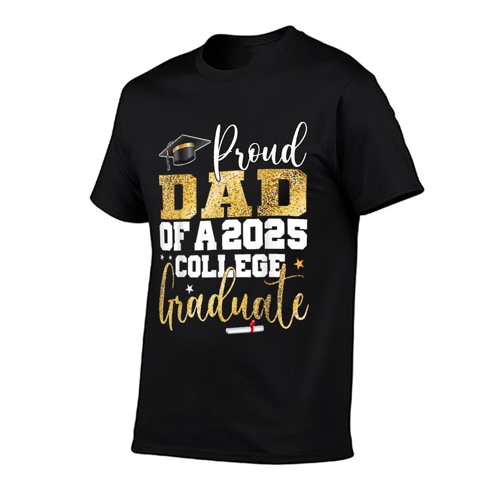 Proud Dad Of 2025 Graduate College Graduation Party  Quick-drying T-Shirt