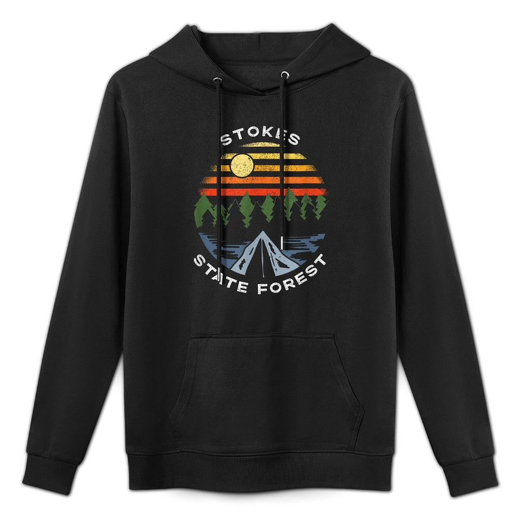Stokes State Forest New Jersey Vacation Camping Souvenir Customizable Surface Hoodie