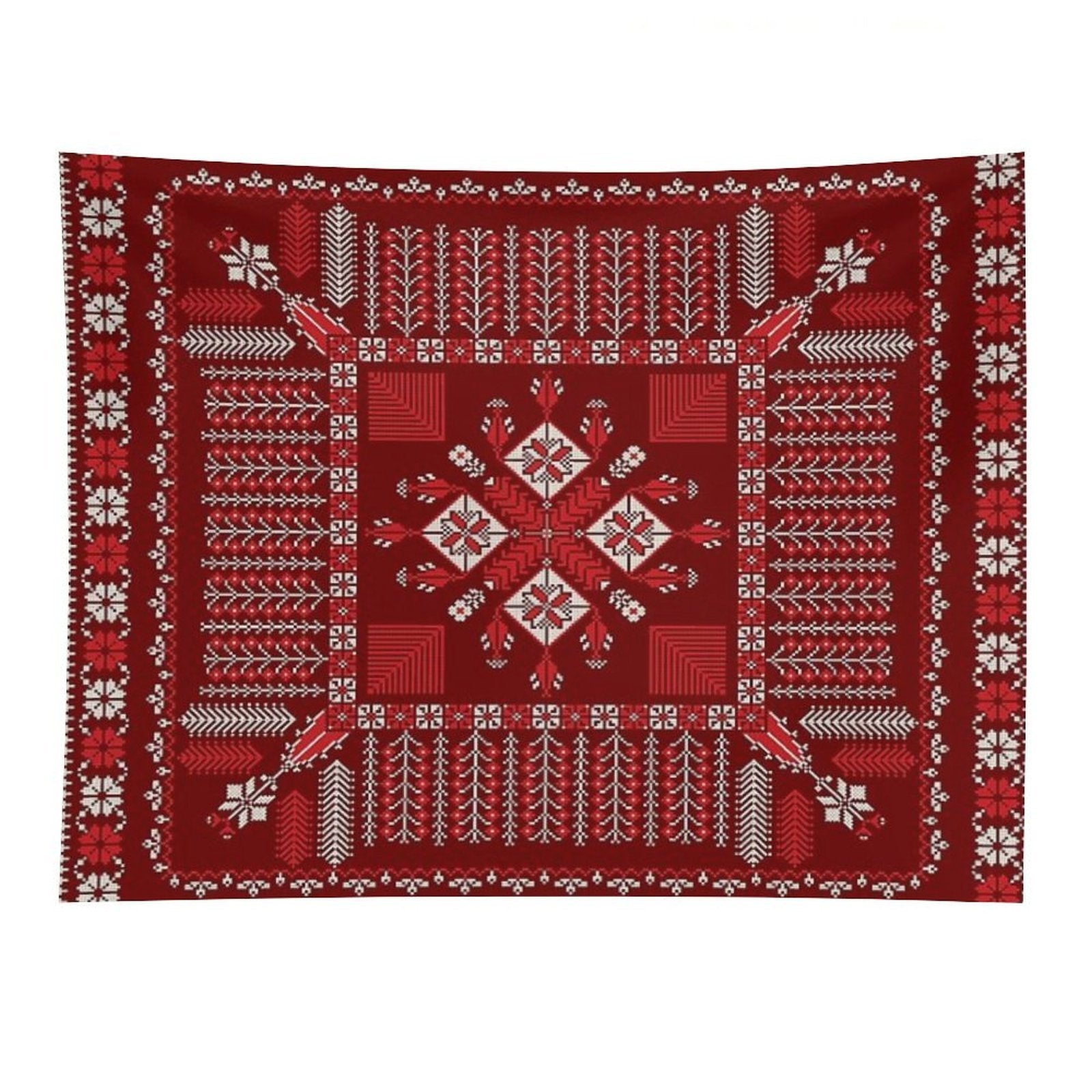 Tatreez Pattern Tapestry