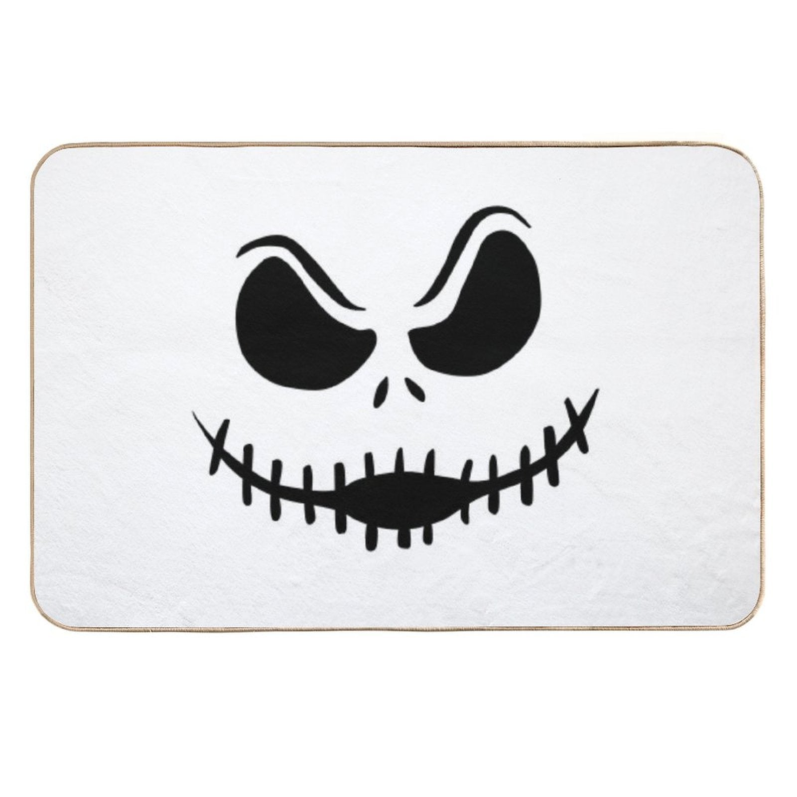 Jack Skellington Face  Rapid-Drying Bath Mat