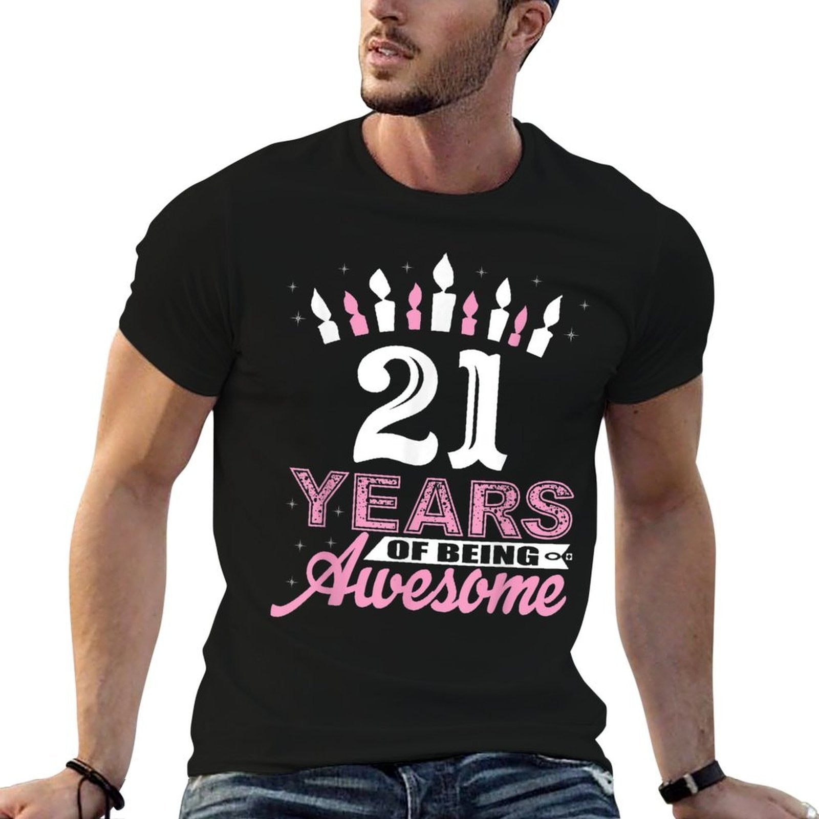 21 Years Old - Born In 1999 - 21st Birthdays For Women  Easy-care T-Shirt