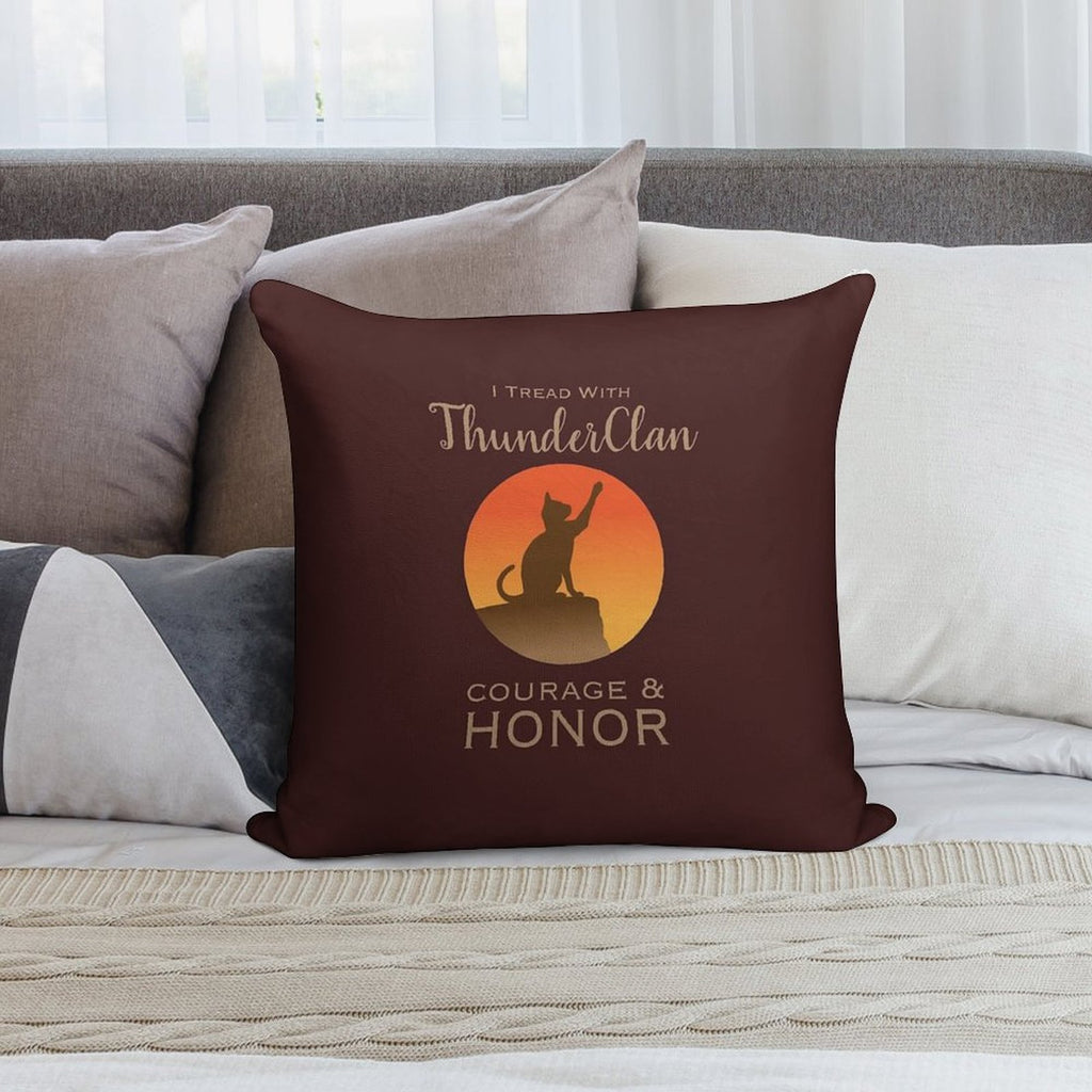 ThunderClan Pride Soft Warmth Comfort Throw Pillow