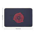 Gremory Clan Magic Circle  Fade-Resistant Bath Mat