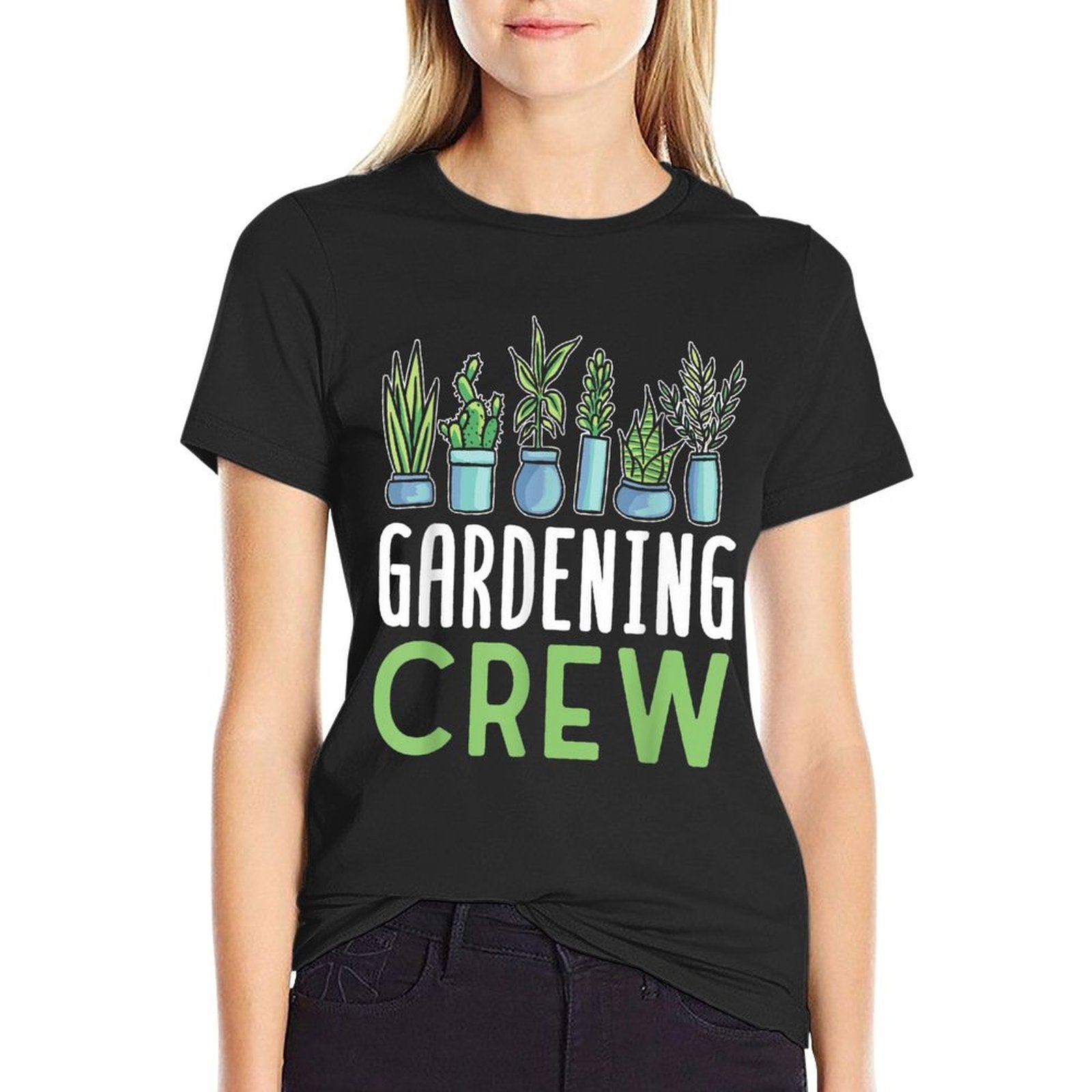 Gardening Crew Gardens Garden Gardener  Slim-fit Cut T-Shirt