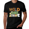Wild One 1 Year Old 1st Birthday Safari Family Matching  Classic T-Shirt