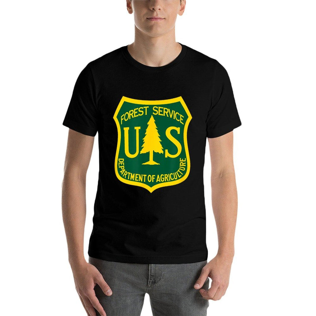 United States Forest Service Agriculture USFS Parks Ranger  Stretchy T-Shirt