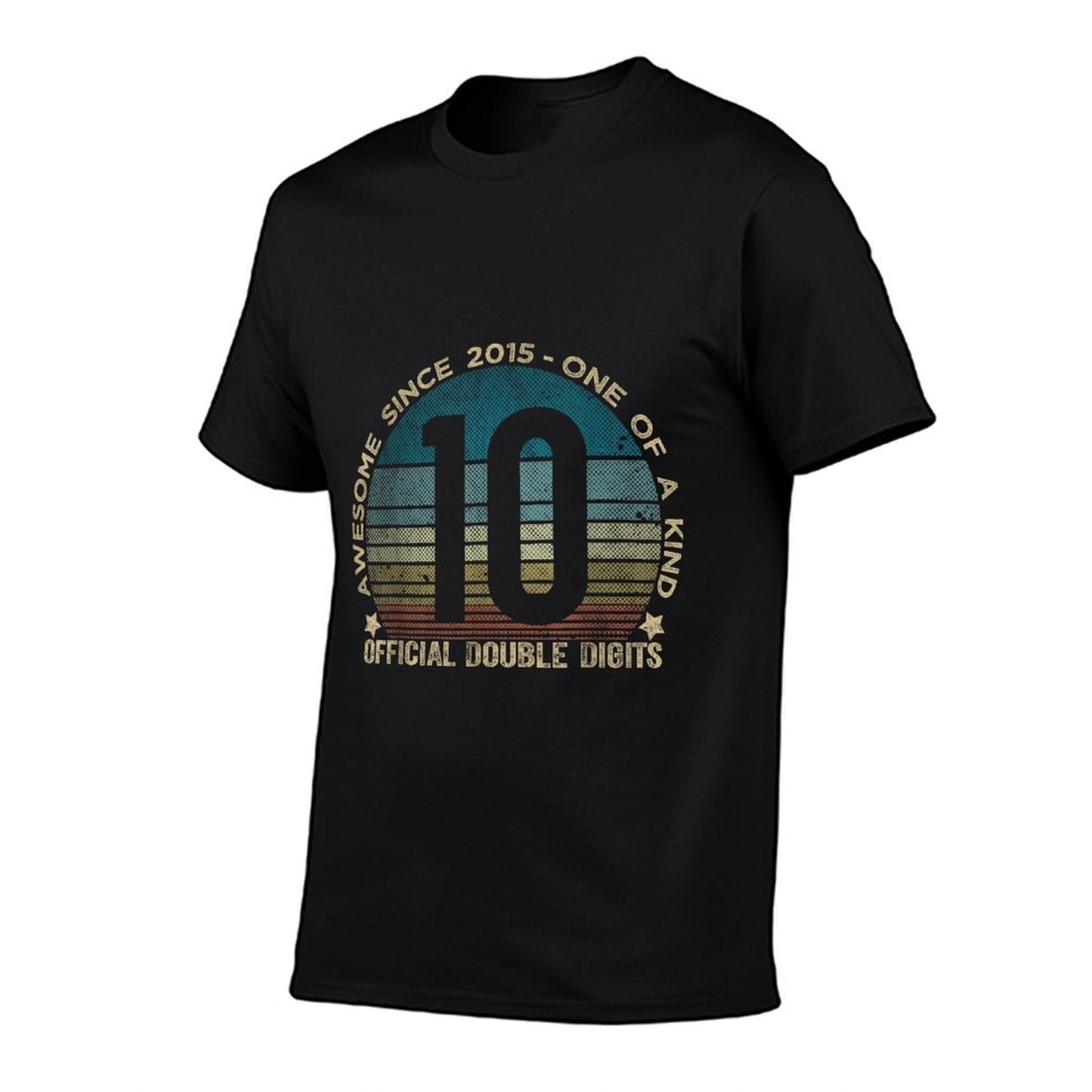 Official Double Digits 10 Year Old Gifts 10th Birthday 2015  Versatile T-Shirt