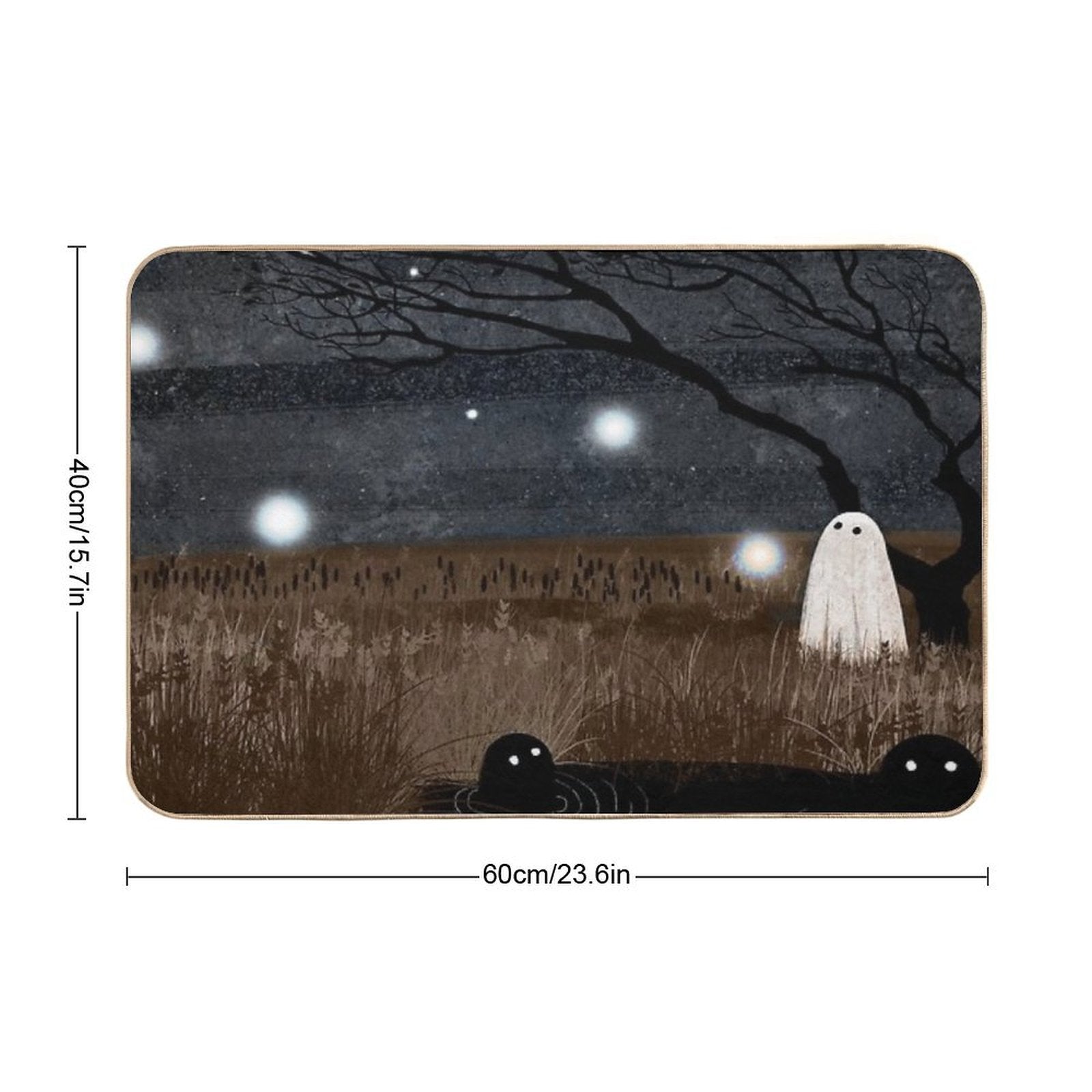 Walter And The Willow Wisps  Toxin-Free Bath Mat