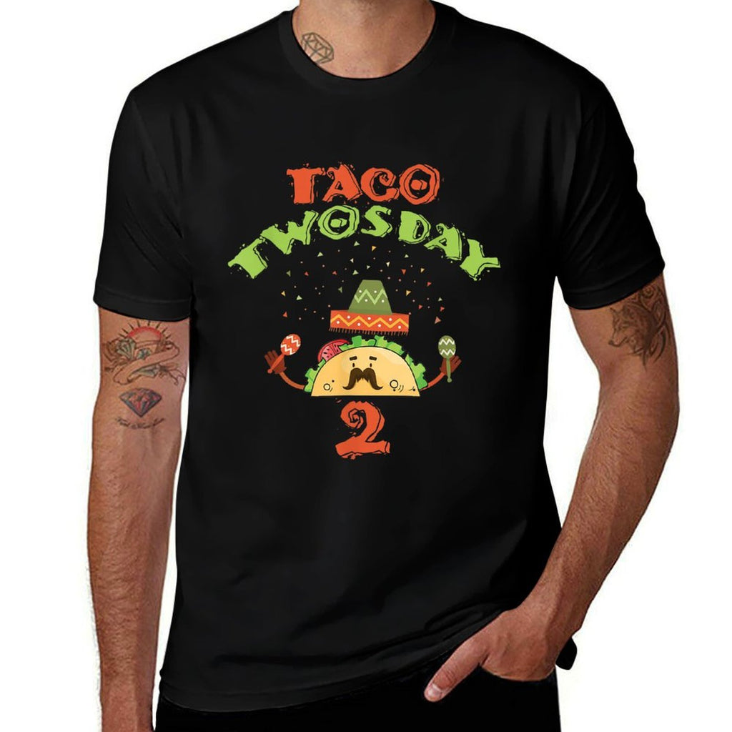 Taco Twosday 2 Two Year Old Boy Girl Birthday Gift  Eco-friendly Material T-Shirt