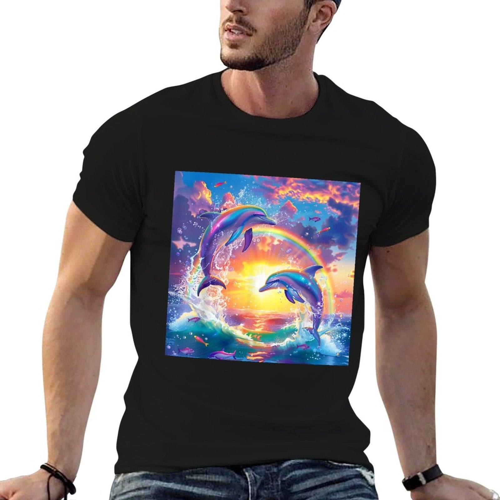 I Just Wanna Be Part of Your Symphony, Symphony Dolphin Meme  Vintage-inspired T-Shirt