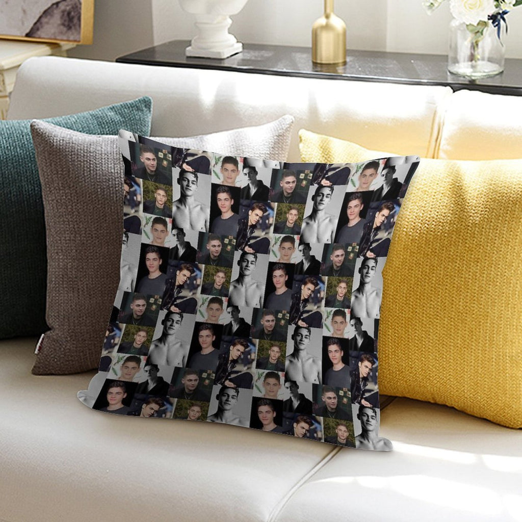 Hardin Scott Photo Edit Soft Reinforced Edging Throw Pillow