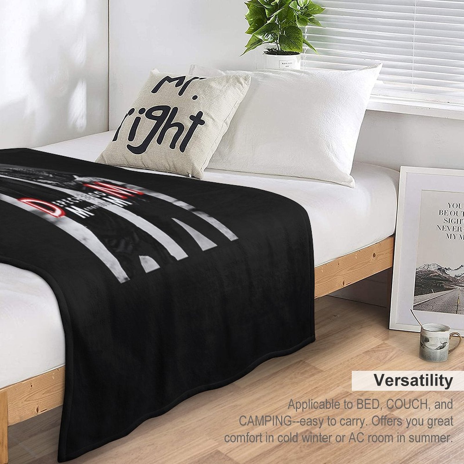 The Musician Mode 2023,mode Live Tour Plush Throw Blanket