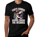 T-Rex 40th Birthday Age 40 Year Old Dinosaur 40th Birthday  Versatile T-Shirt