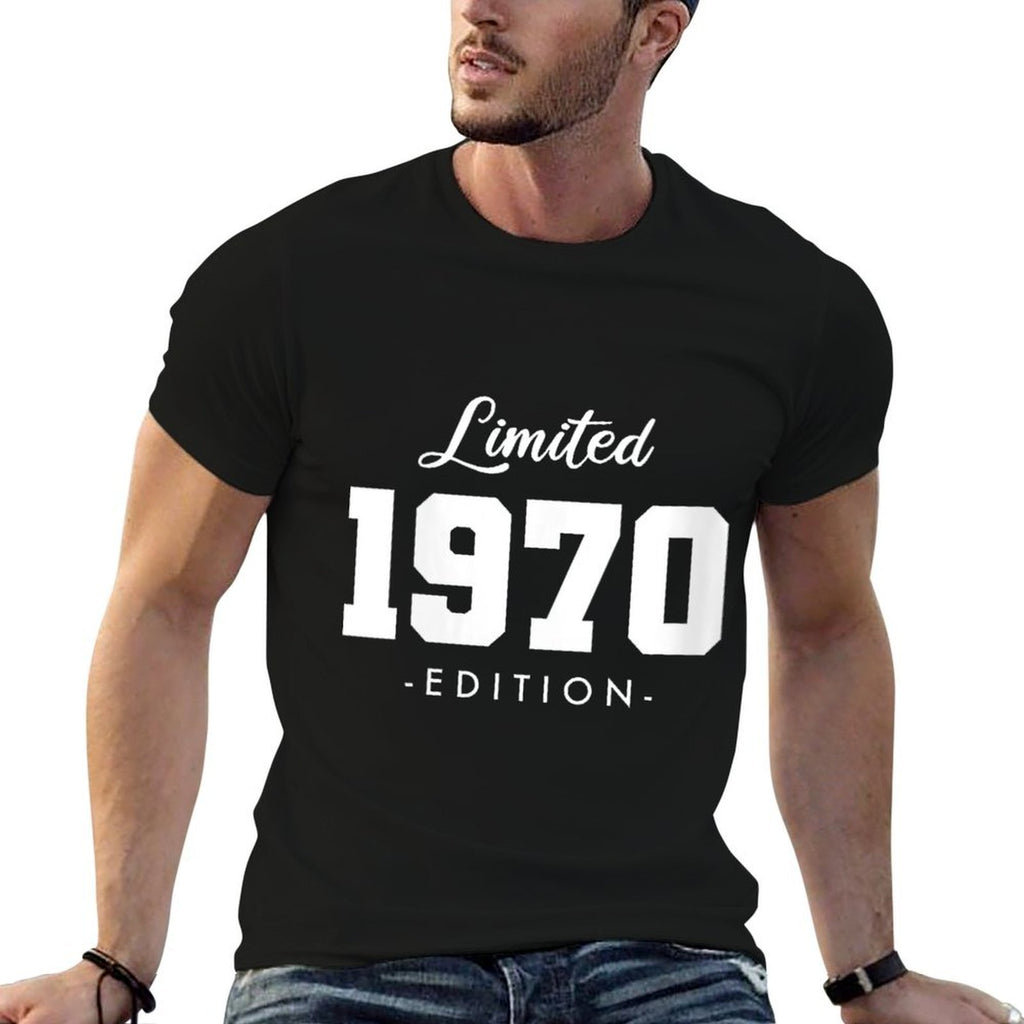 Womens Gift for 55 Year Old 1970 Limited Edition 55th Birthday Comfortable T-Shirt