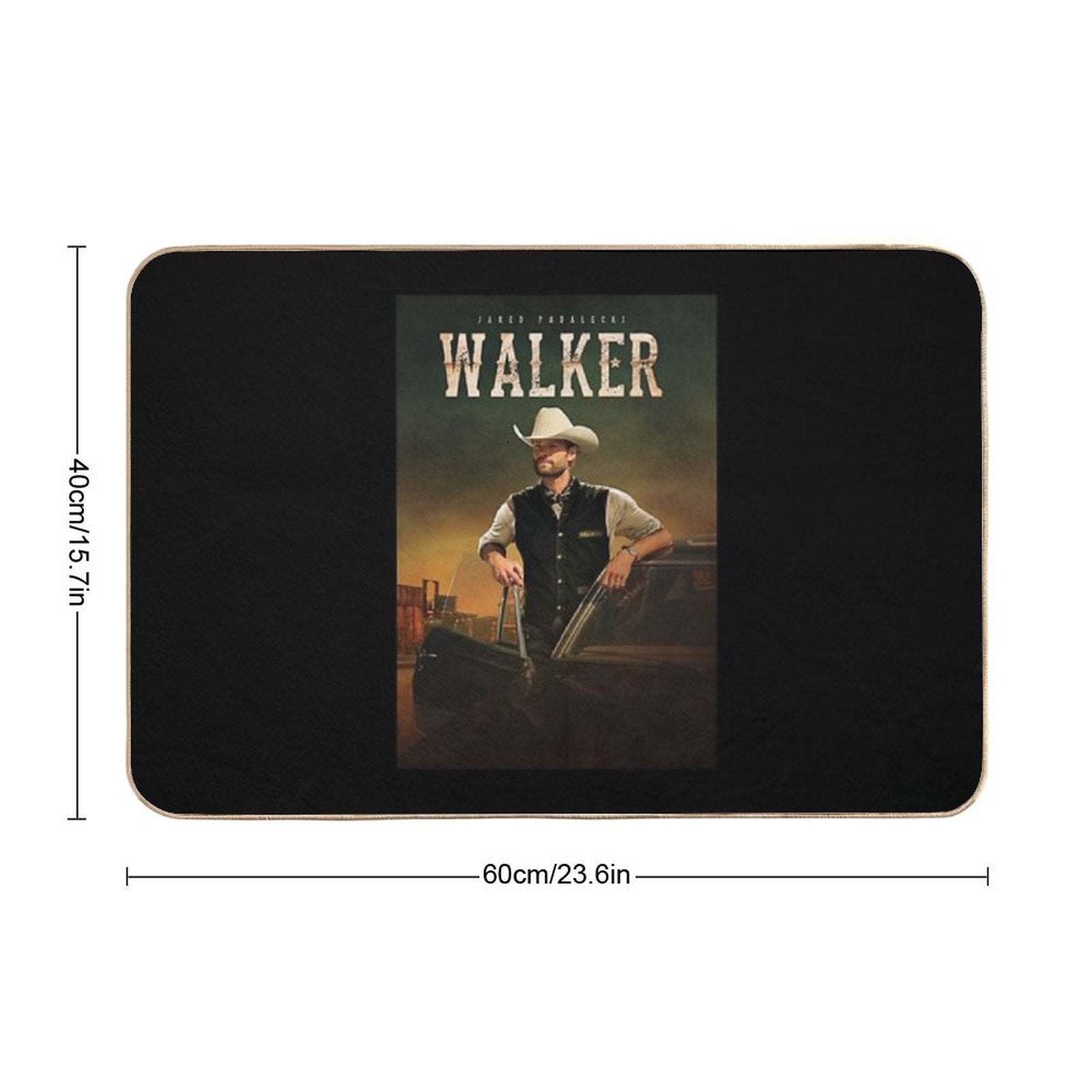 WALKER Jared Padalecki 2  High-Traffic Bath Mat