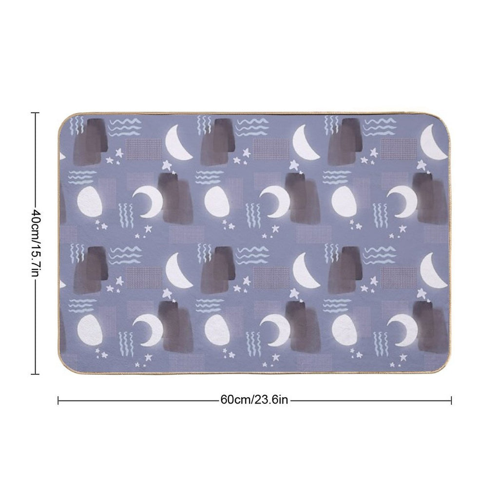 Tranquil Moon  Pet-Safe Bath Mat