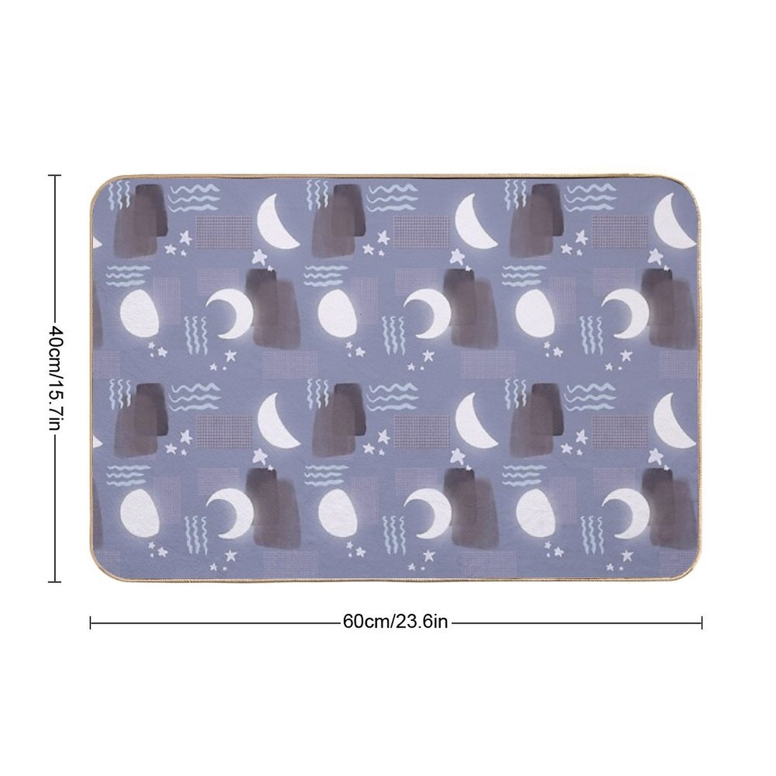Tranquil Moon  Pet-Safe Bath Mat