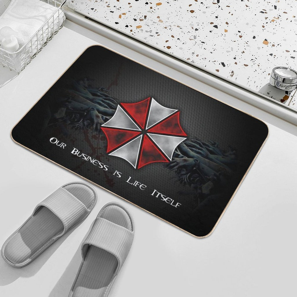 Resident Evil  Repositionable Bath Mat