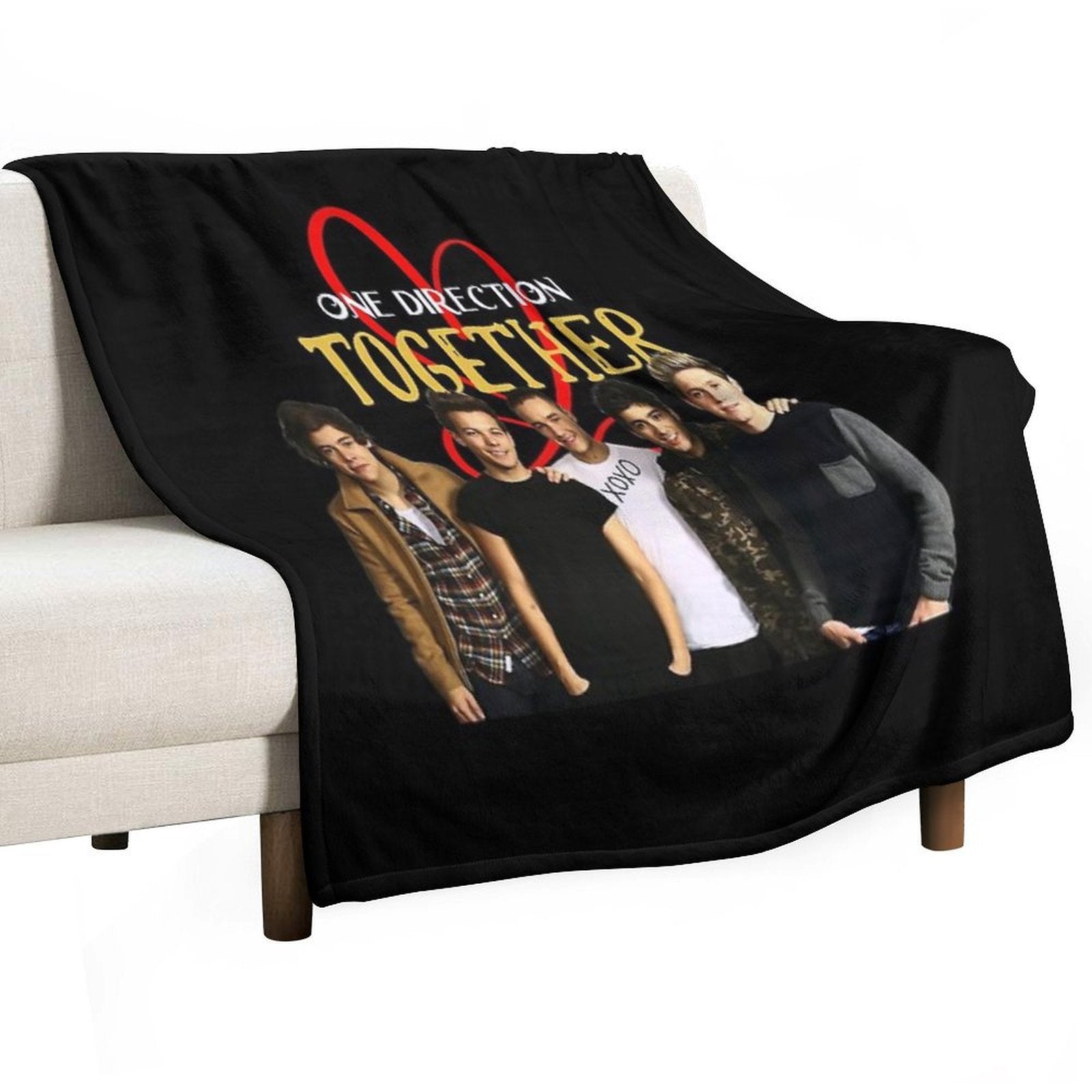 ONE DIRECTION - LOVE TOGETHER Easy Care Throw Blanket
