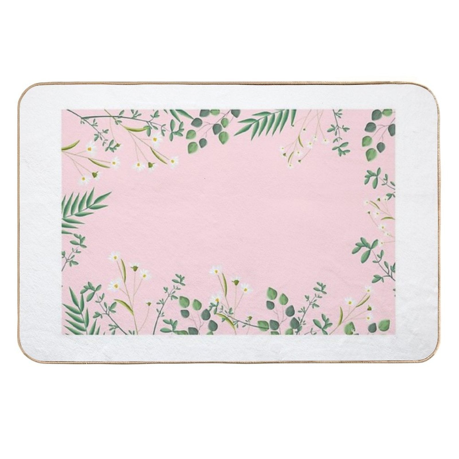 New Collection Pink Nature  Toxin-Free Bath Mat