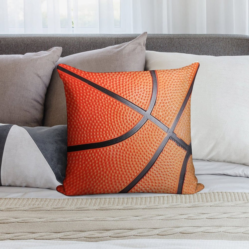 Basketball Soft Gift Ready Throw Pillow