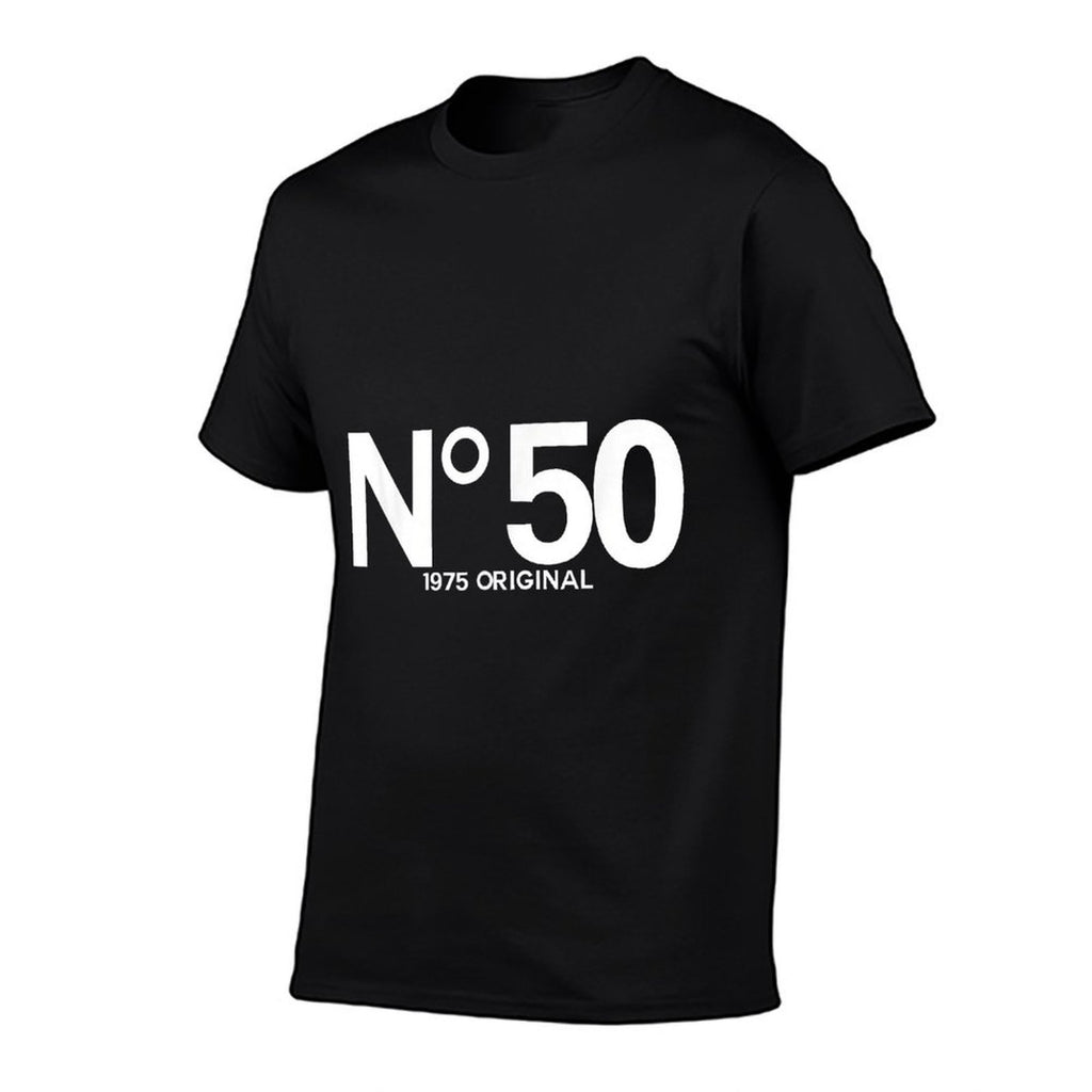 No. 50 Est 1975 Original, Funny 50 Years Old Gifts  Cotton T-Shirt