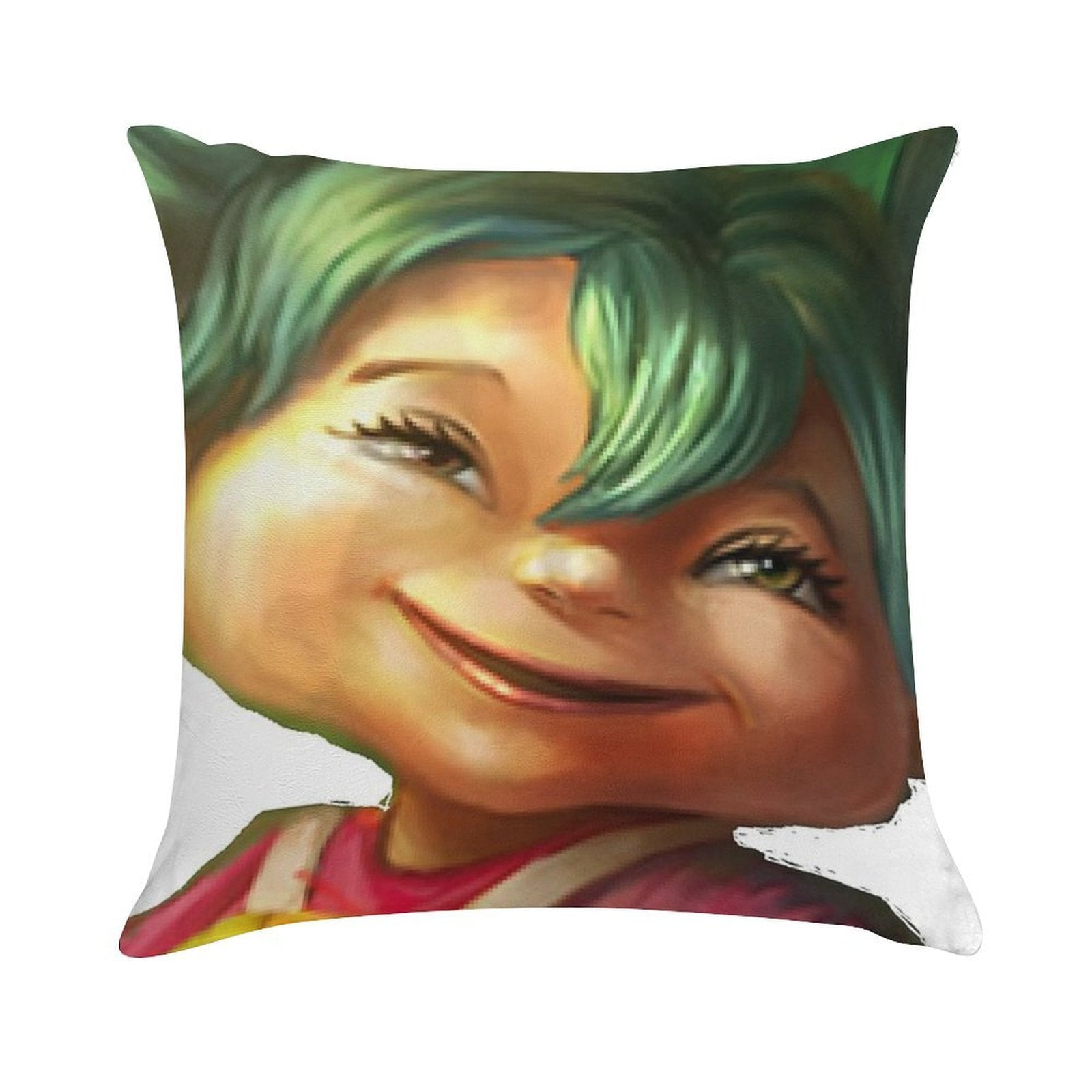 Old Lollipoppy Soft Bedroom Essential Throw Pillow