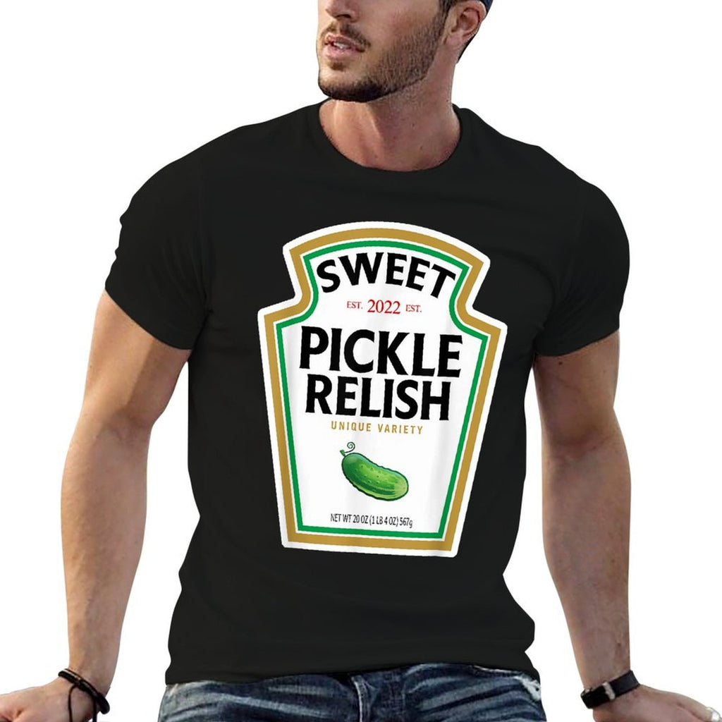 Sweet Green Pickle Relish Funny DIY Halloween Costume  Slim-fit Cut T-Shirt