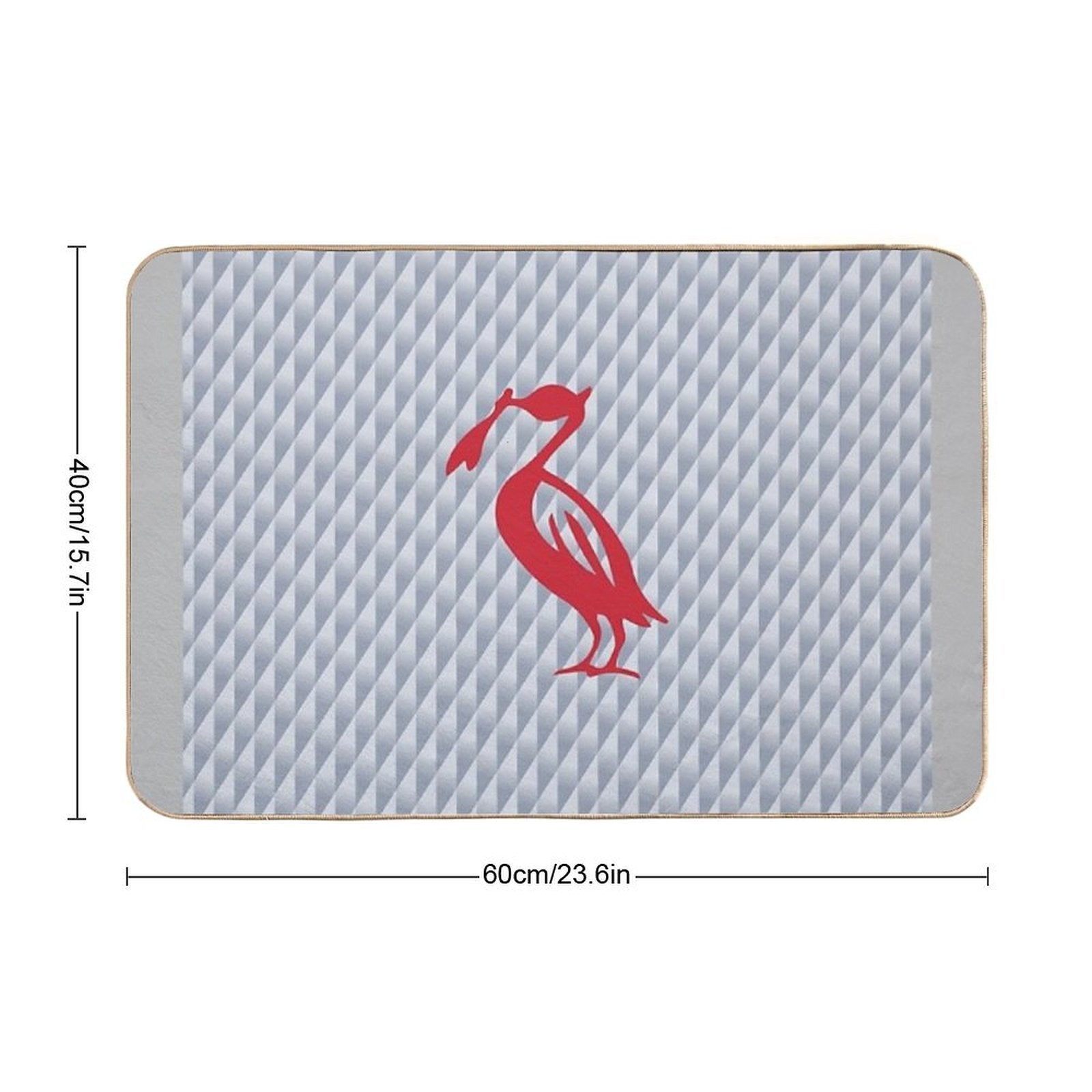 Retro Liverpool  Slip-Resistant Bath Mat