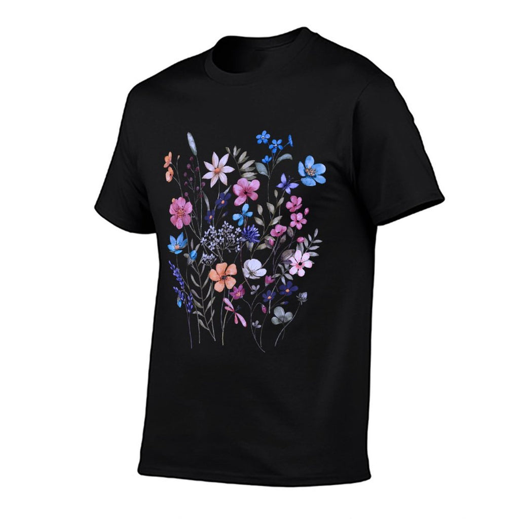 Vintage Flowers Women Wildflowers Grow Floral Graphic Summer  Affordable Price T-Shirt