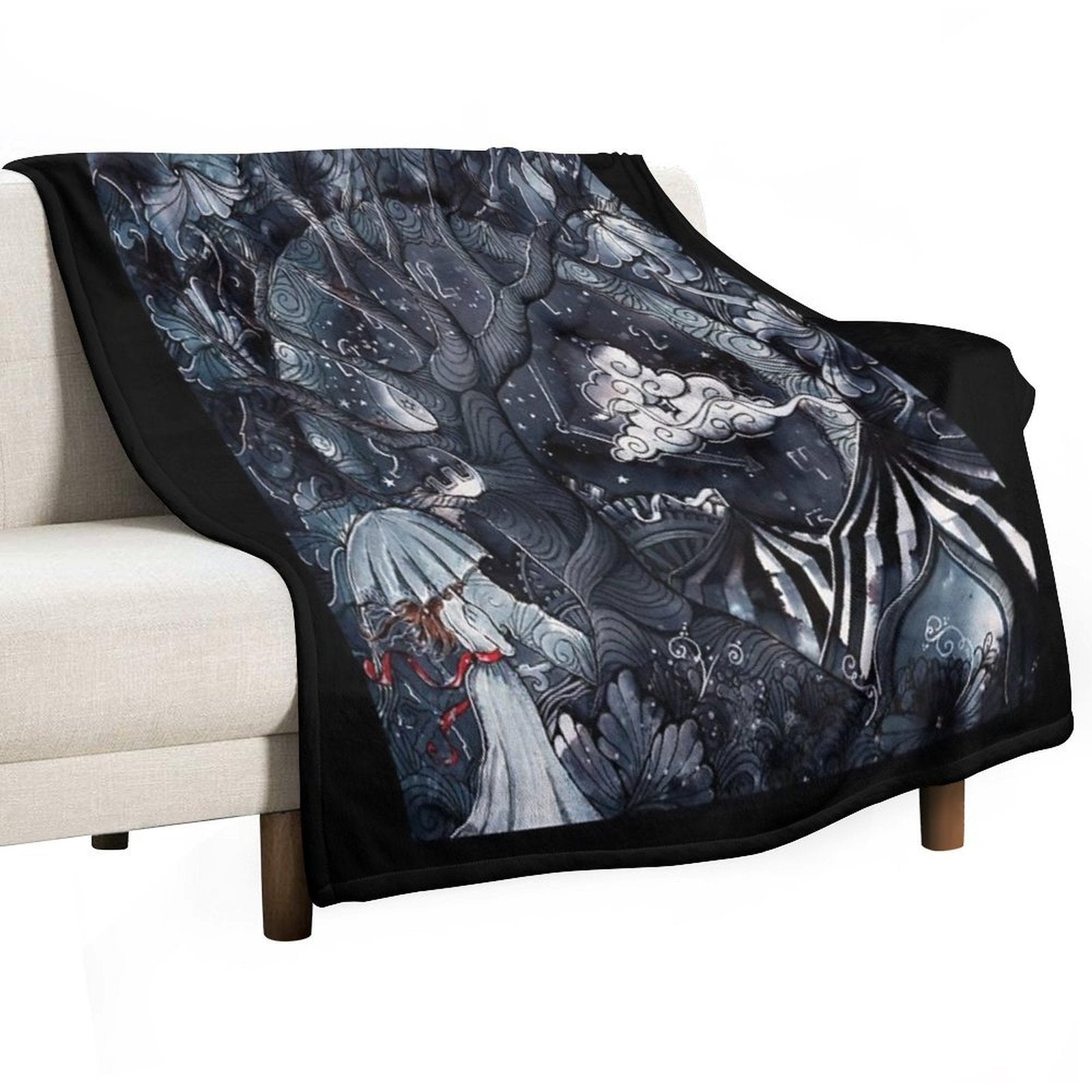 The Night Circus Velvety-soft Throw Blanket