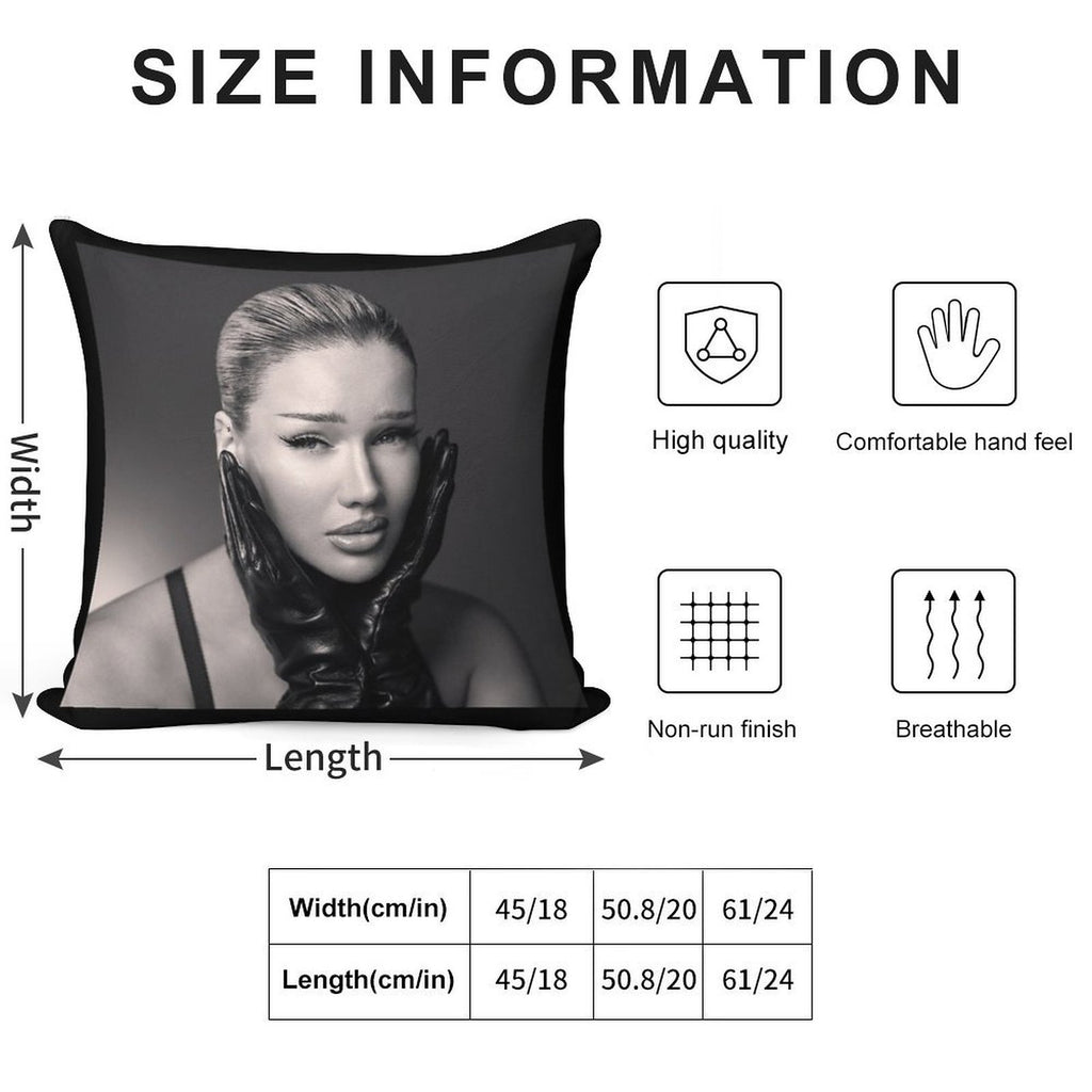 Shirin David - BBR Soft Fade-Resistant Throw Pillow