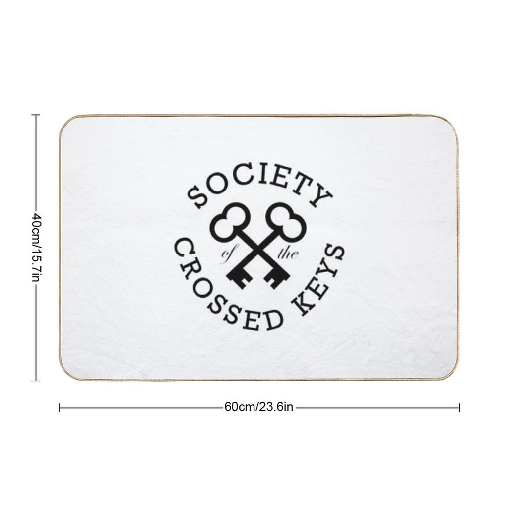 Society of The Crossed Keys  Toxin-Free Bath Mat
