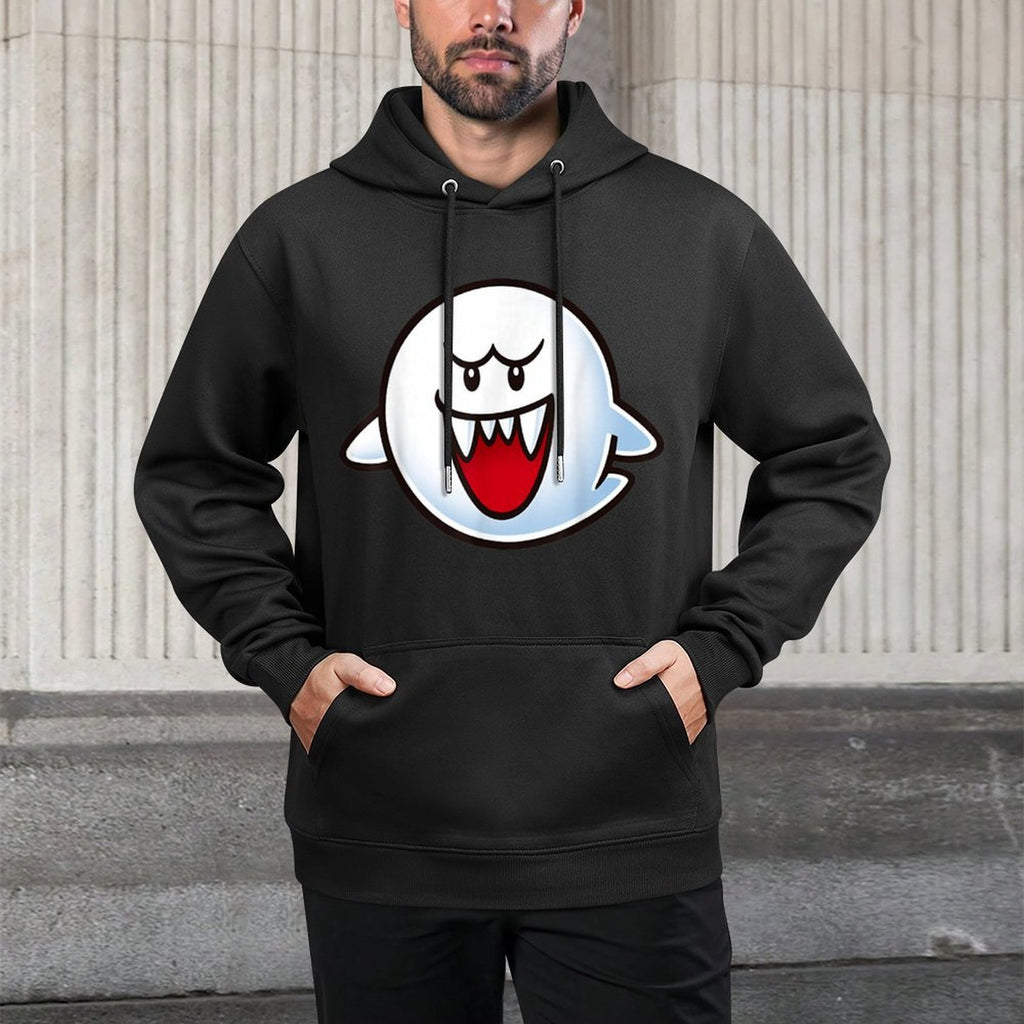 Nintendo Super Mario Boo Face Graphic All-Day Comfort Hoodie