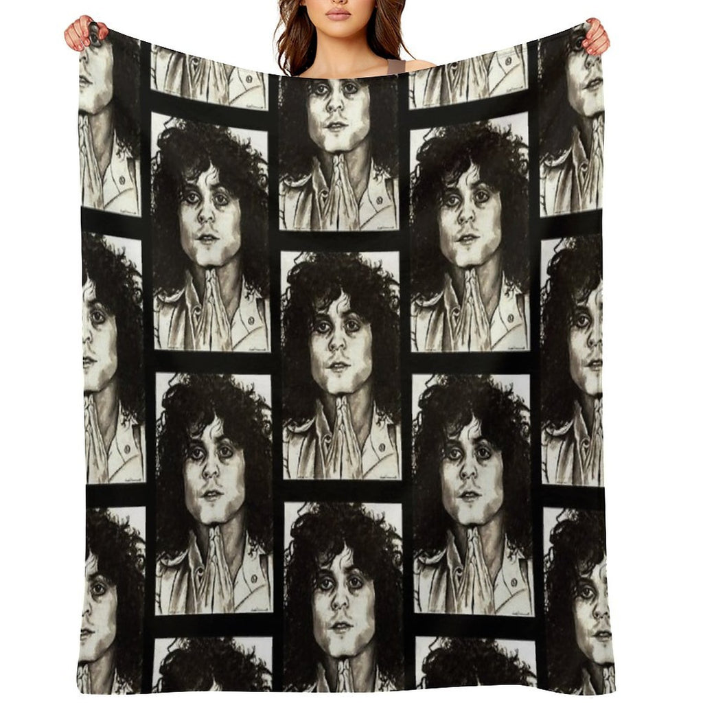 Marc Bolan Comfort Throw Blanket