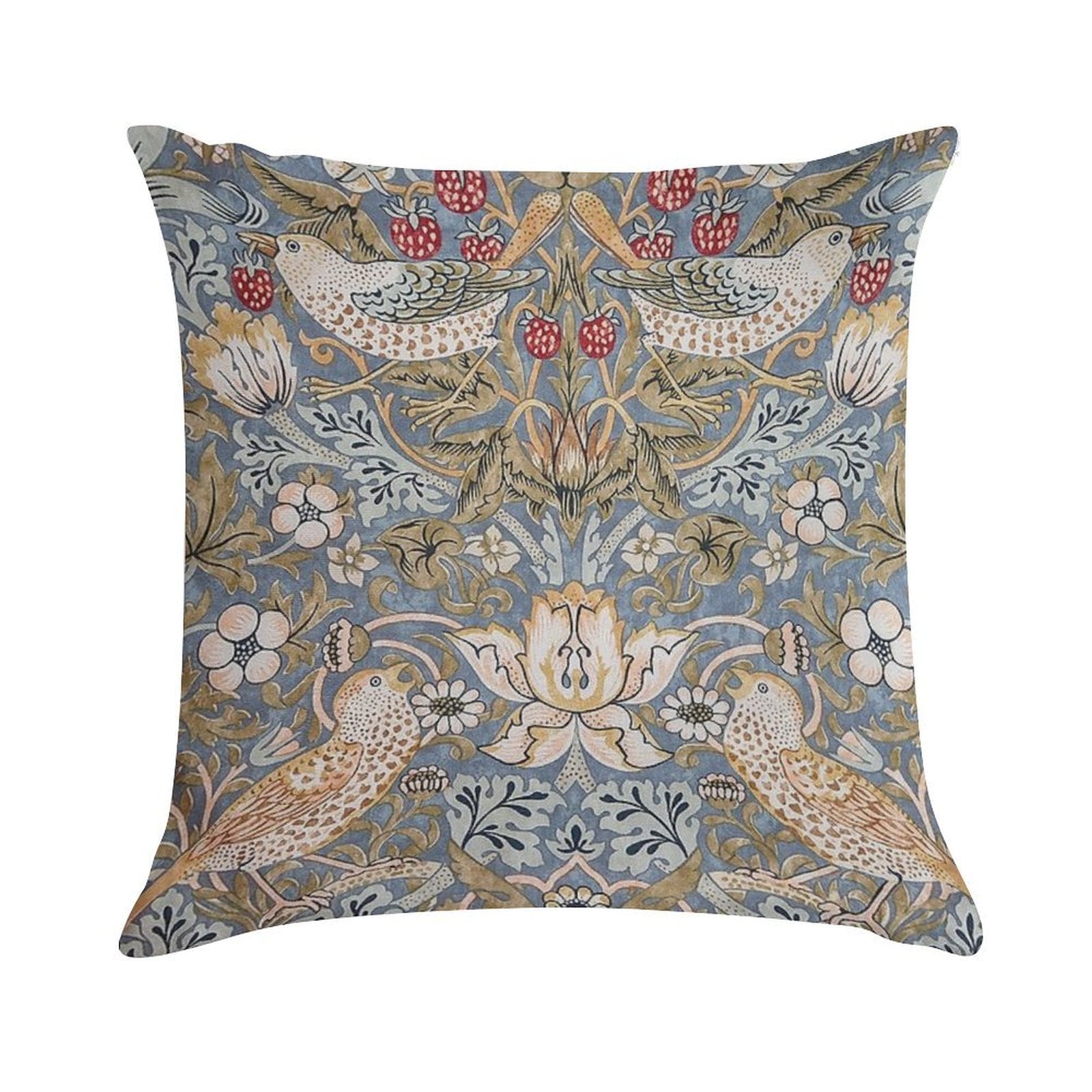 The Strawberry Thief Soft Home Decor Throw Pillow