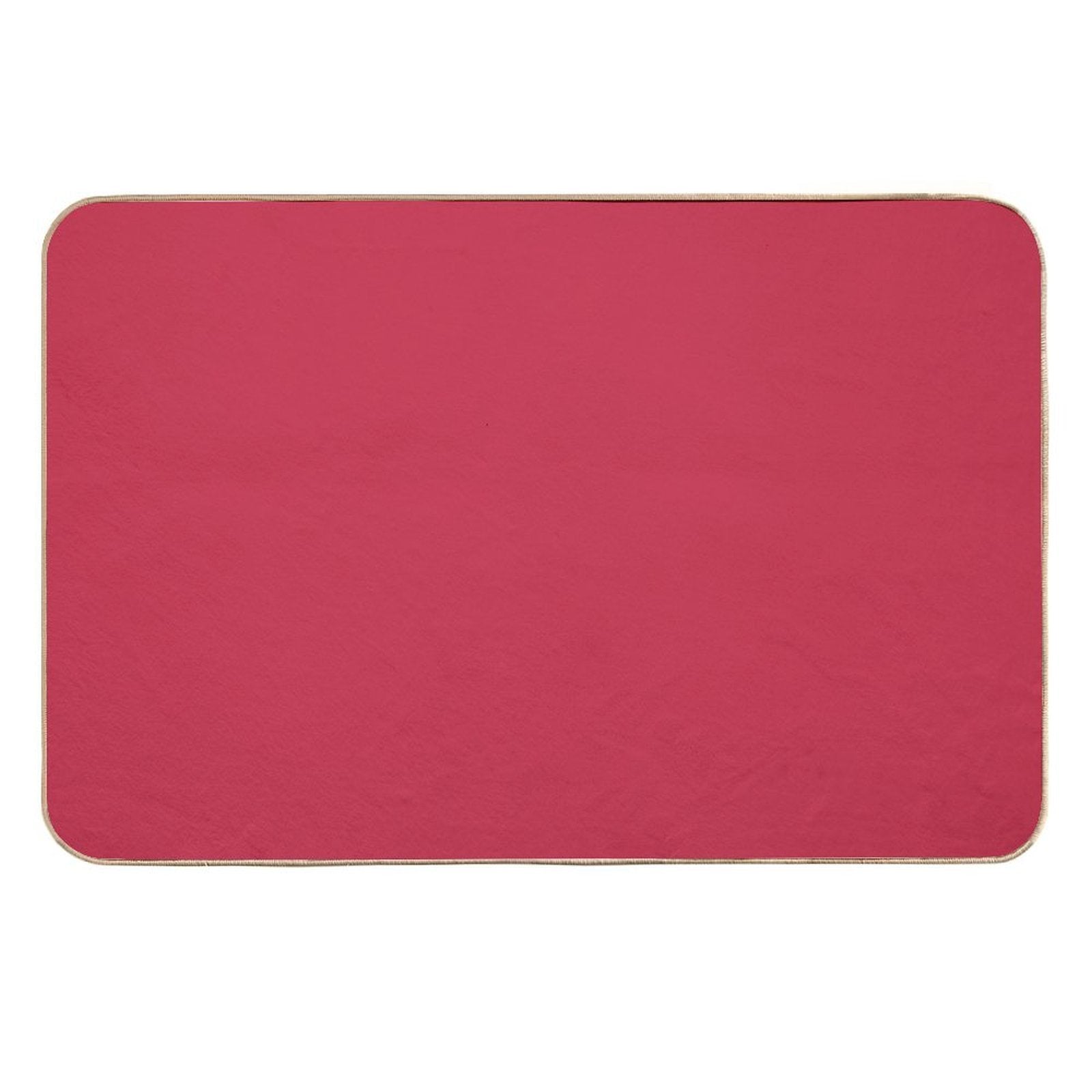 Raspberry Color  Versatile Bath Mat