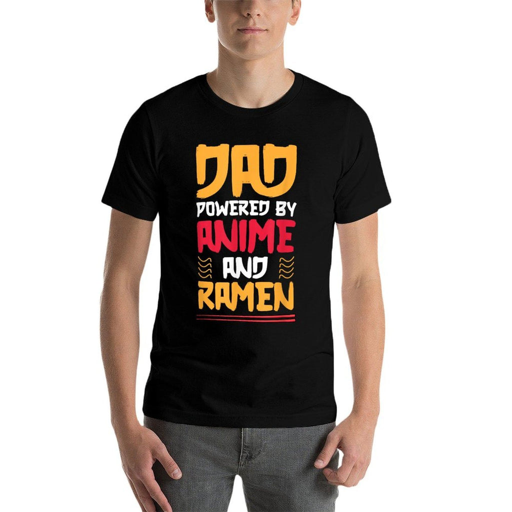 Anime Fathers Day Japanese Manga Otaku Kawaii Anime Dad  Trendy Pattern T-Shirt