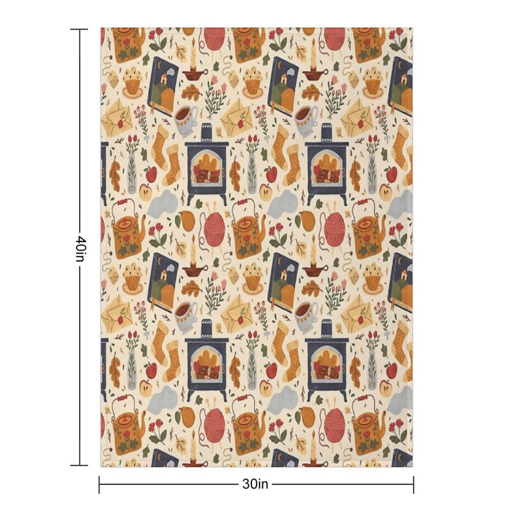 Stay Cozy Velvety-soft Throw Blanket