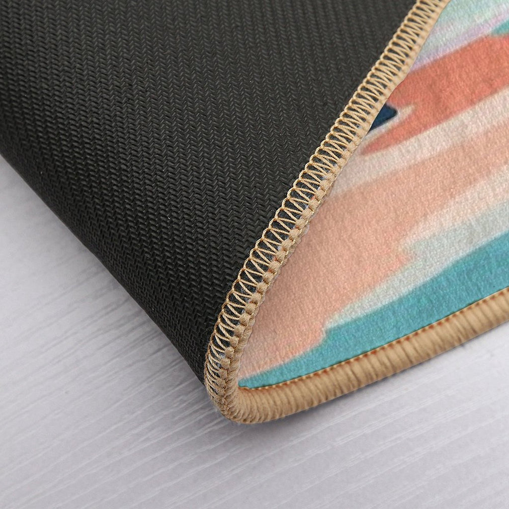 Minimalist Landscape  Easy To Clean Bath Mat