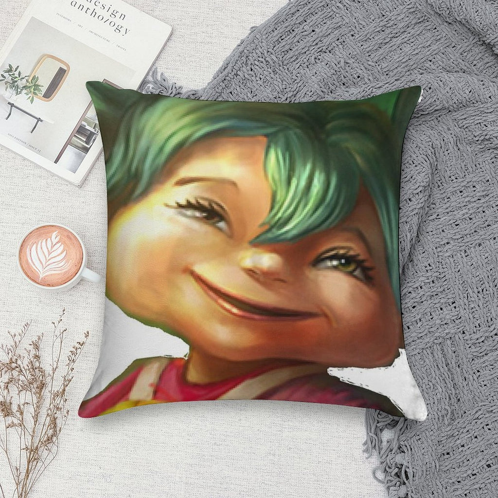 Old Lollipoppy Soft Bedroom Essential Throw Pillow