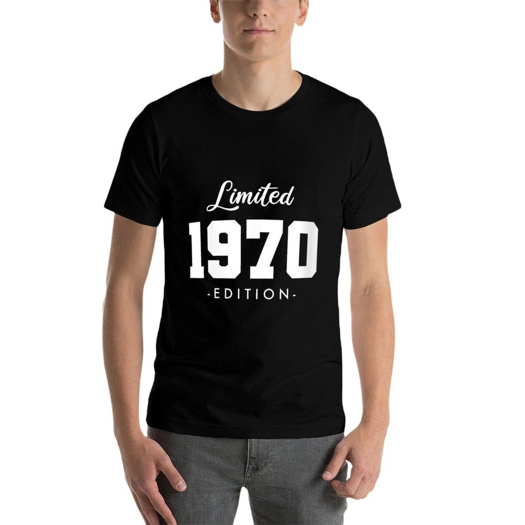 Womens Gift for 55 Year Old 1970 Limited Edition 55th Birthday Comfortable T-Shirt