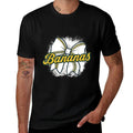 Retro Bananas Last Name Gifts Coquette Bow Women Girls Kids  Ribbed Collar T-Shirt