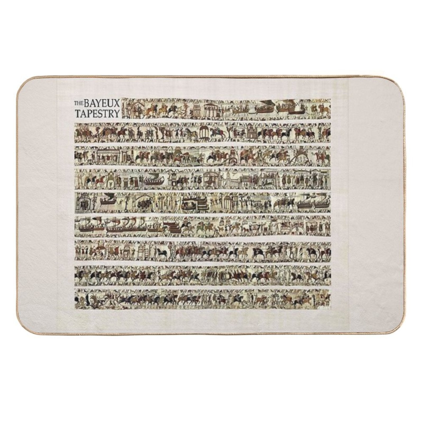 The COMPLETE Bayeux Tapestry  Versatile Bath Mat