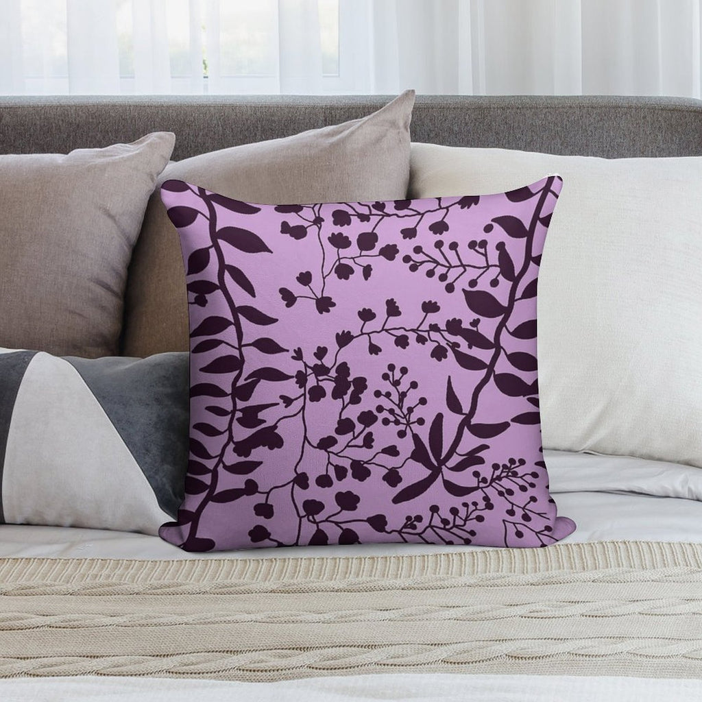 Bella Swan Lavender Freesia Soft Multiple Sizes Throw Pillow