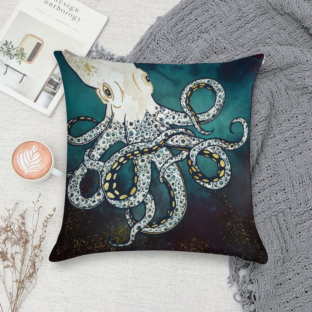 Underwater Dream VII Soft Style Accent Throw Pillow