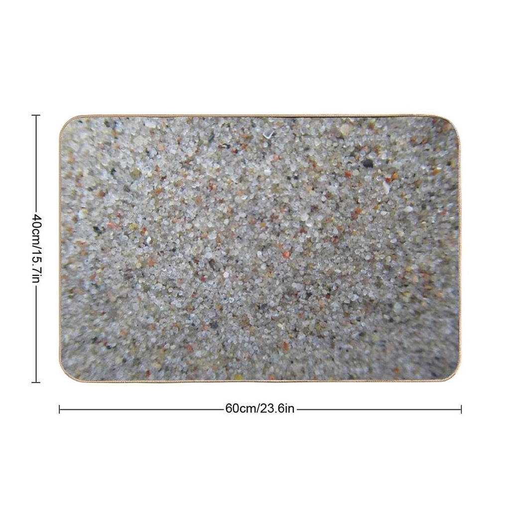 Sand on The Beach  Eco-Friendly Bath Mat