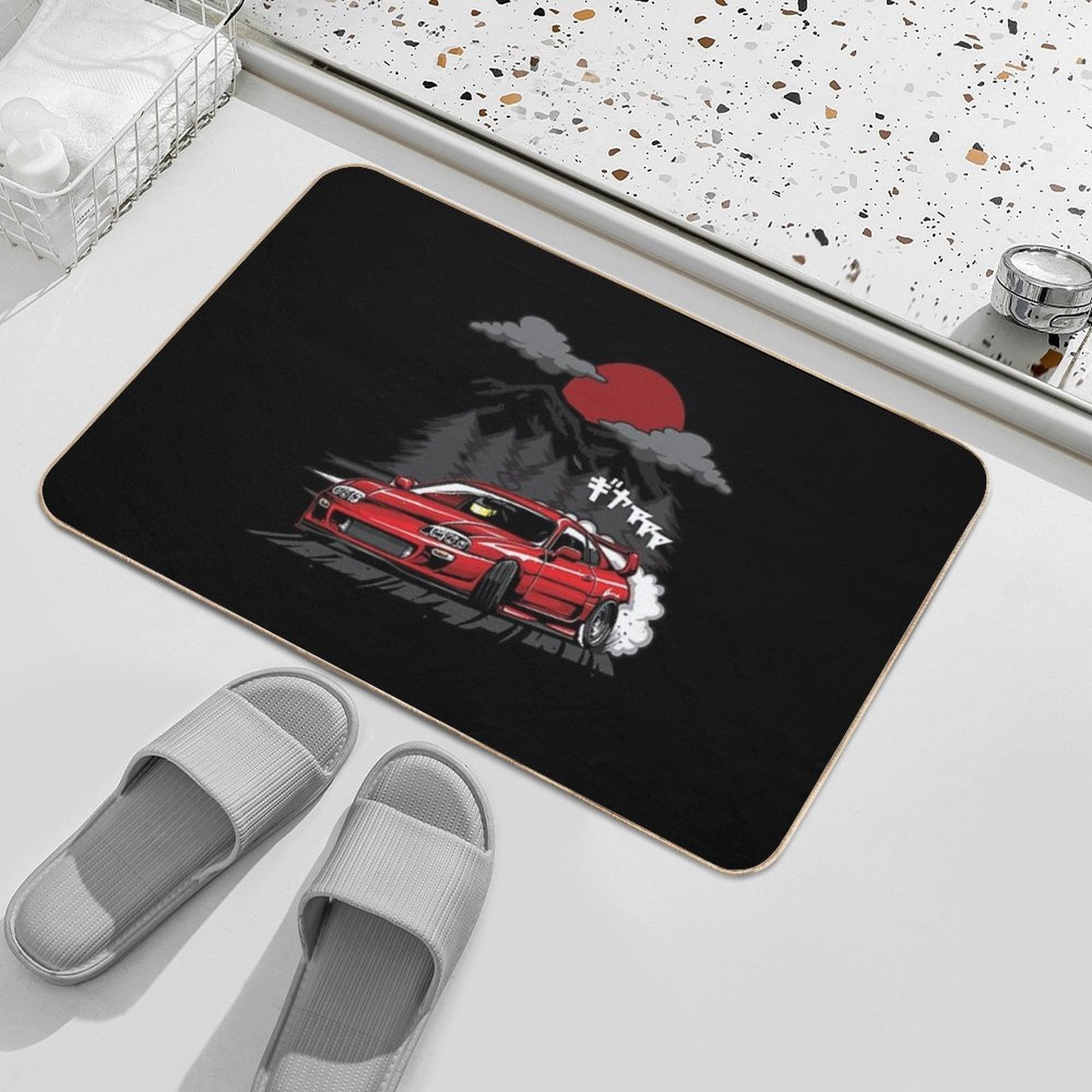 Toyota Supra MKIV  Fade-Resistant Bath Mat