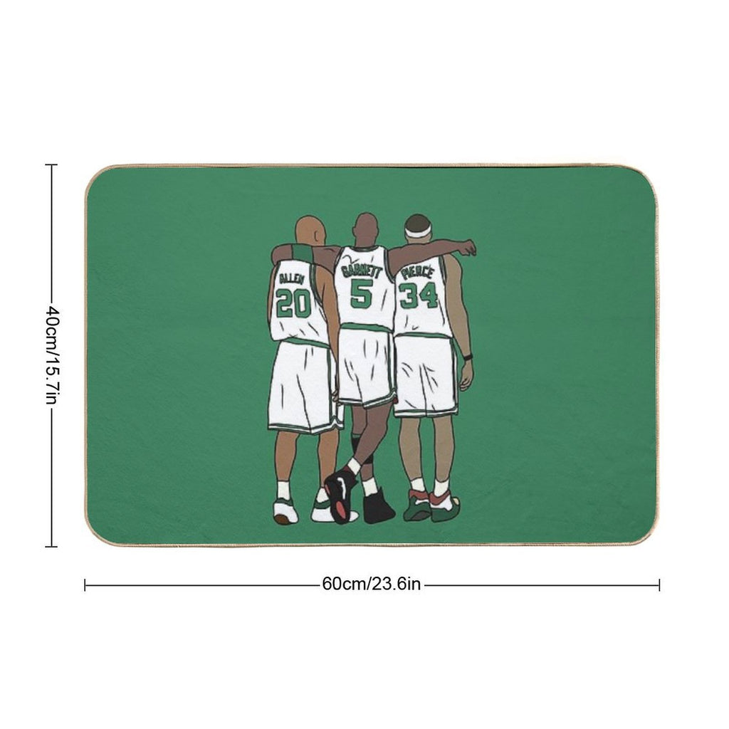 Ray, KG, & The Truth  Long-Lasting Bath Mat