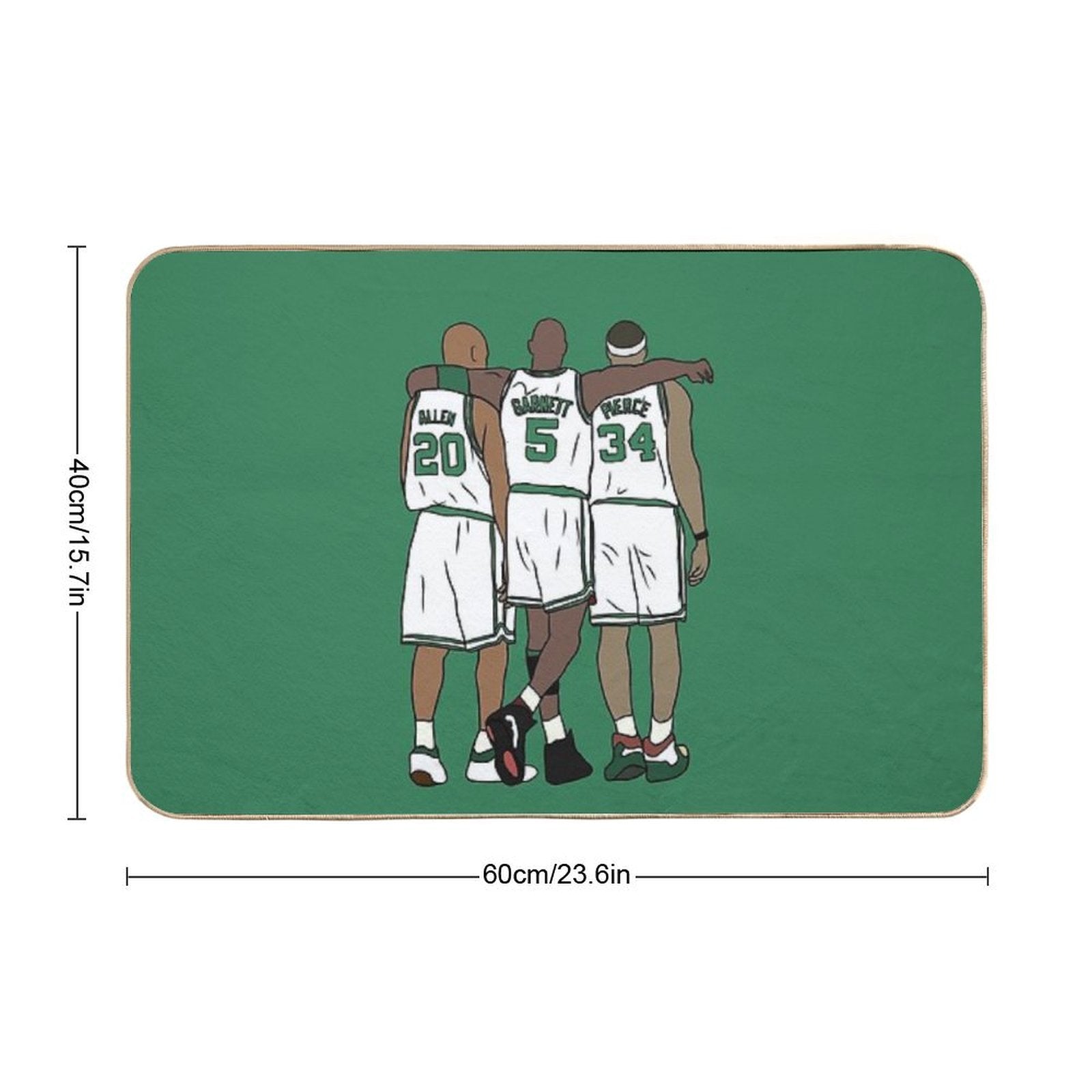 Ray, KG, & The Truth  Long-Lasting Bath Mat